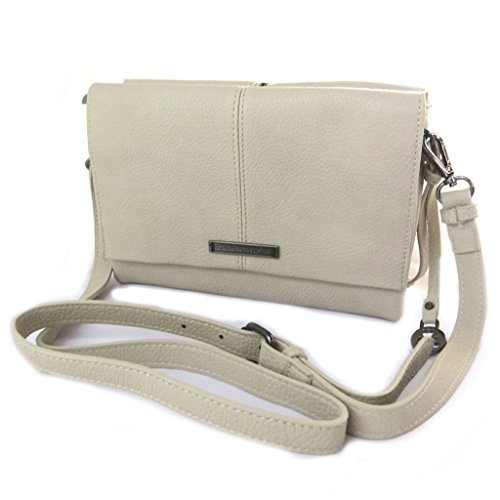 Lulu Castagnette [N6733] - Sac créateur 'Lulu Castagnette' Beige Craie (2 Compartiments)