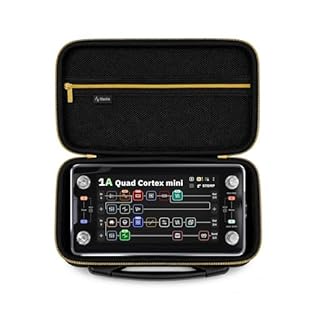 Precise Fit: Compatible with Neural DSP Quad Cortex Mini, this case is shaped for easy device storage and daily carry. Soft Lining Care: The hard shell and soft lining help reduce bumps and scratches, keeping your processor neatly stored during daily...