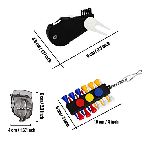 image for DANIVE Golf Accessories Set, 5 PCS Golfing Accessories Kit, with Micro