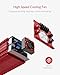 BESTEK 2000W Power Inverter 3 AC Outlets DC 12V to 110V AC Car Power Converter for Camping Outdoor Power Supply ETL Listed