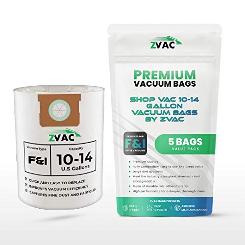 Sacs aspirateur type I F 10-14L pour filtration poussière fine atelier garage