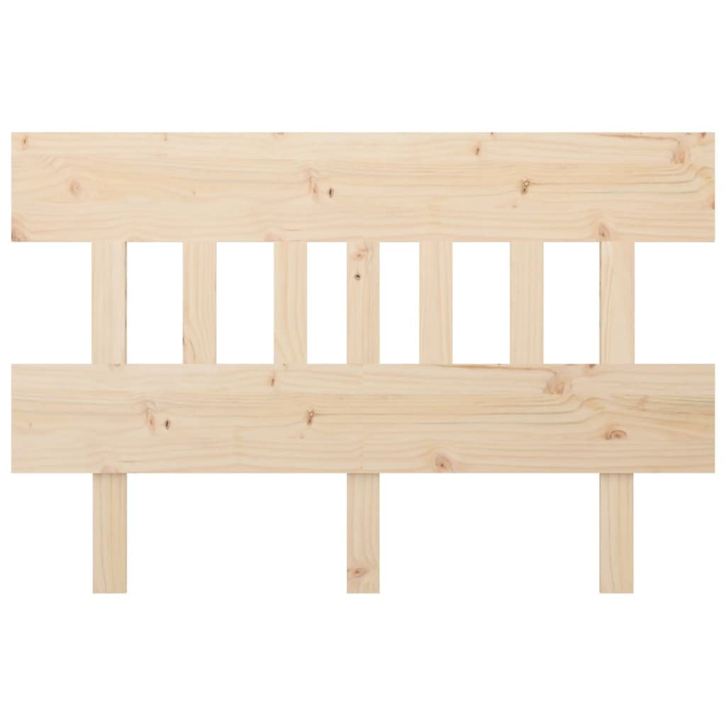 Testata della camera da letto Testiera per camera degli ospiti Spalliera letto matrimoniale Testiera per Letto 163,5x3x81 cm in Legno Massello di PinoAdatto per hotel, agriturismo, salone