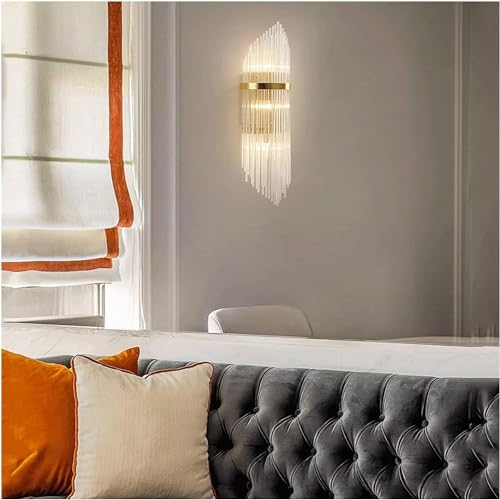 Lustre cristal ZR98US applique murale intérieure salon