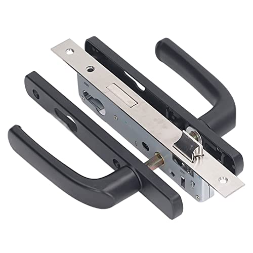 aqxreight Einbruchsicheres, Geräuschloses, Robustes Türgriff-Schloss-Set aus Aluminiumlegierung für Mehr Sicherheit – Ideal für Eingangstüren zu Hause und Im Büro aqxreight Einbruchsicheres, Geräuschloses, Robustes Türgriff-Schloss-Set aus Aluminiumlegierung für Mehr Sicherheit – Ideal für Eingangstüren zu Hause und Im Büro