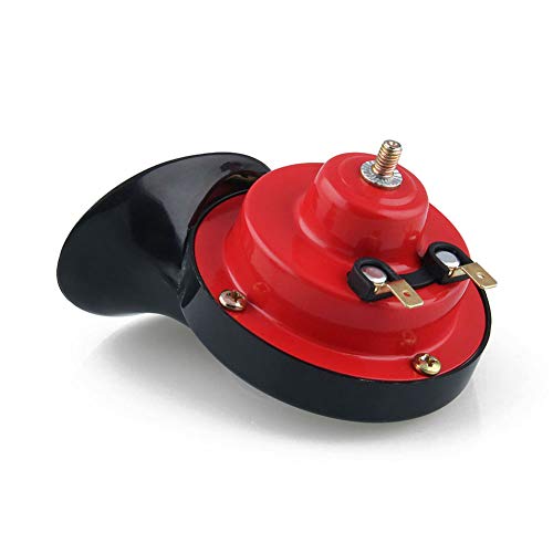 Adaskala 12V 110DB Buzina de Caracol Remontagem de Som Duplo Buzina de Automóvel e Motocicleta Buzin