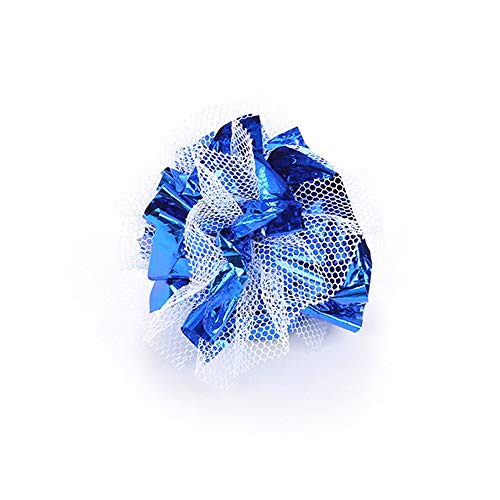 mewmewcat 1 PCS Crinkle Ball Cat Toy Bolas de enrugamento interativas para gatos pequenos Gaze Glitt