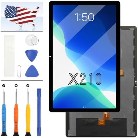 Substituição de tela LCD Tab A9 Plus para Samsung Galaxy Tablet T...