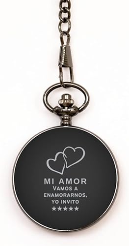 Mi Amor Vamos a enamorarnos, pulseras para Hombres o Mujeres - Reloj de bolsillo