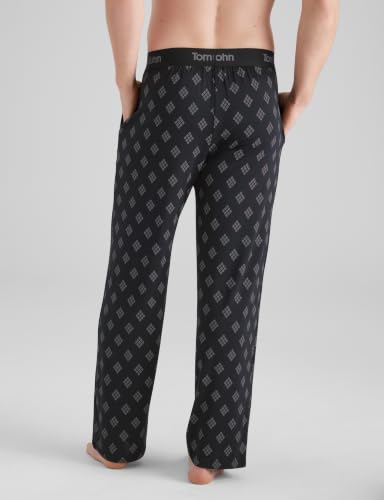 Image of Tommy John Men's Second Skin Pajama Pants - Comfortable Soft Sleep & Lounge Bottoms for Men