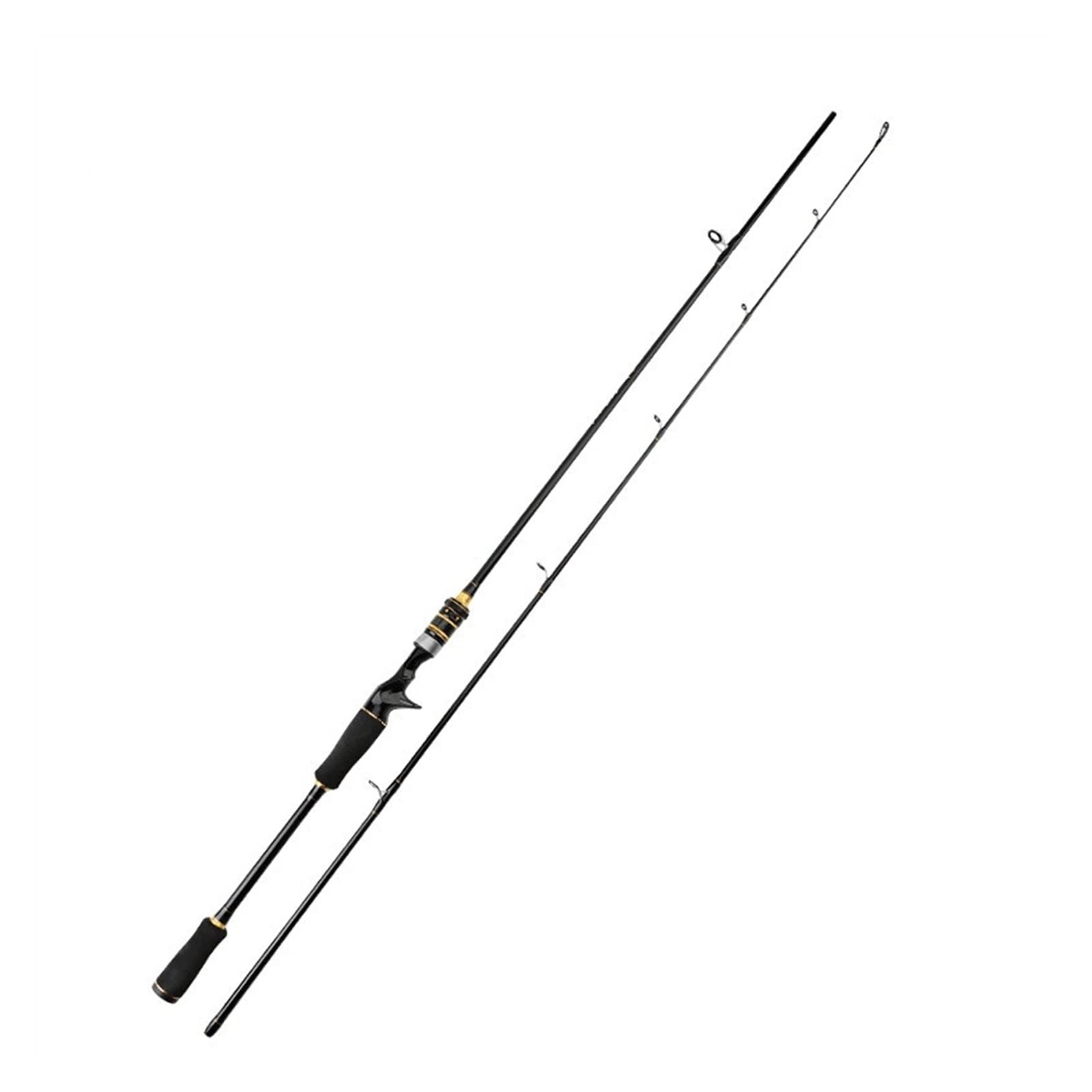 Wędka wędka spinningowa karbonowa spinning wędka do przynęt podróżna wędka do odlewania przynęt 1,65 m 1,8 m (waga wt.10-30 g żyłka Wt. 3,6–6,8 kg) przenośny wędka podróżna
