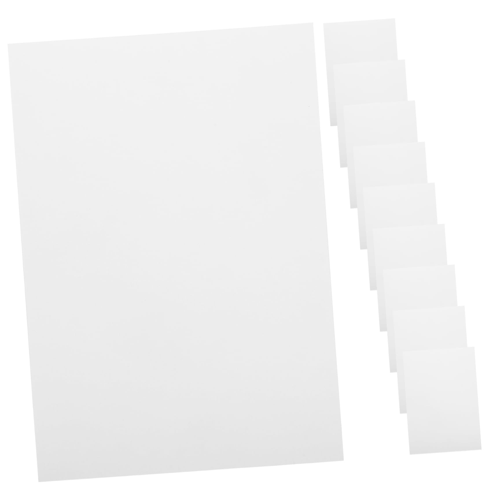 Papier Aquarelle Texturé Blanc 8k 600g/m², 10 Feuilles
