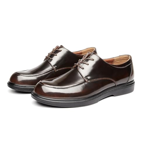 Allthemen Hombre Zapatos Oxford Clásicos Para De Fabricados En Piel Auténtica Estilo Derby Con Cordones