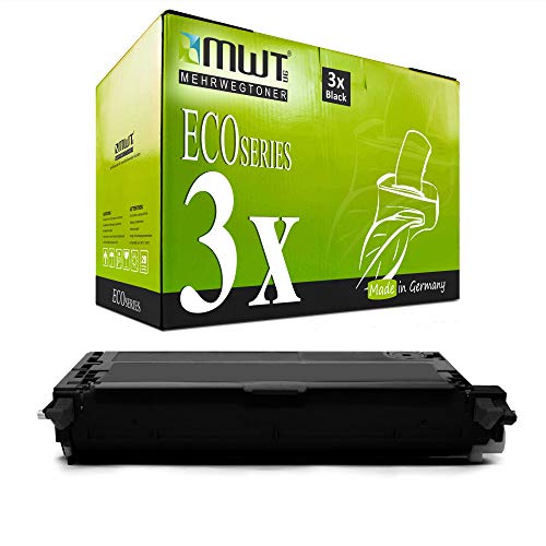 Toner pour Optra X560 N DN remplacer Lexmark Noir cartouche compatible pack de 3