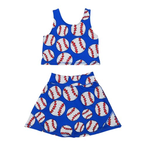 yawoo Yoga Baseball Summer Skirts Outfit