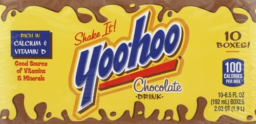 Yoo Hoo Chocolate Drink, 6.5 Fl Oz (Pack of 10)