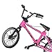 CoudarTitie 1:18 Scale, Mini Bike Toy, Finger Bikes for Celebration Decor, Pink
