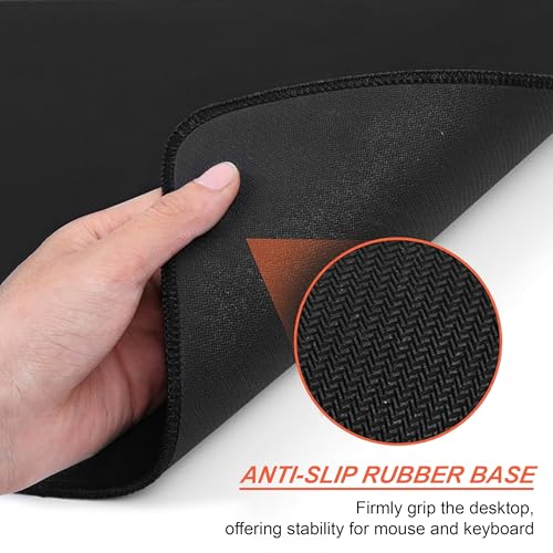 Image of Luffy Gear 5 Mouse Pad | Desk Mat | Stitched Edges | Non-Slip Rubber Base | Computer Laptop | Keyboard Mouse Pad for Office & Home (XL)