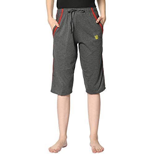 Image of Mack Jonney Regular Fit Women Capris(Pack of 3-MACK631900)