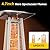 EAST OAK Pyramid Patio Heater, 48,000 BTU Outdoor Patio Heater, Quartz Glass Tube Propane Heater, Triple Protection System, With Wheels, Outdoor Heater for Commercial & Residential, Green