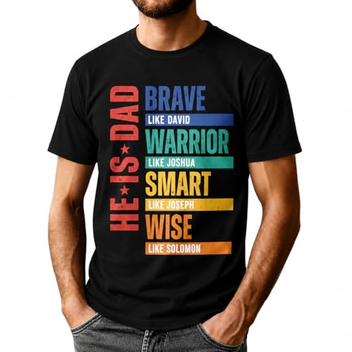 Men's Funny Dad Shirt for Daddy Short Sleeve Cool Father Graphic Tee Casual Top