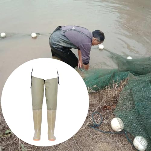 Wader impermeable y botas de lluvia para pesca al aire libre 2