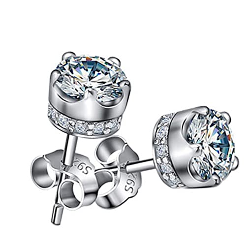 Boucles d'oreilles Crowne Stud argent 925 le cadeau idéal pour femme