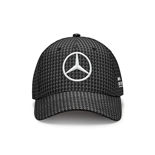 MERCEDES AMG PETRONAS Formula One Team - 2023 Lewis Hamilton Kappe - Schwarz - Unisex - Größe: Einheitsgröße