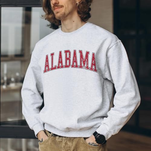 Munla Alabama Crewneck Sweatshirt - Bama Sweatshirt, Vintage Alabama State Sweater4