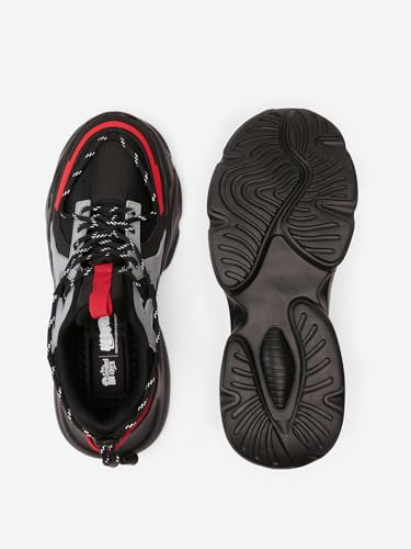Image of The Souled Store Official Naruto: Akatsuki Men and Boys Lace Up Low Top Sneakers