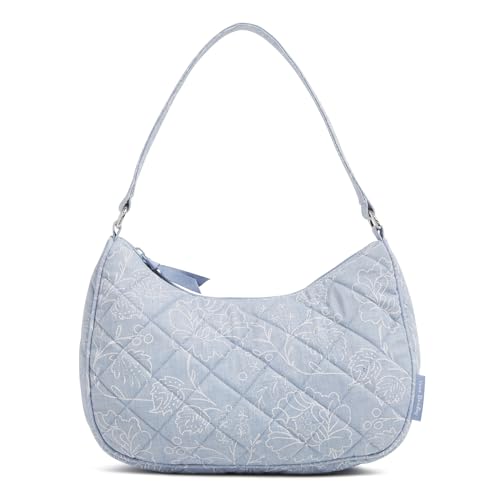 Image of Vera Bradley Women's Cotton Frannie Crescent Crossbody Purse