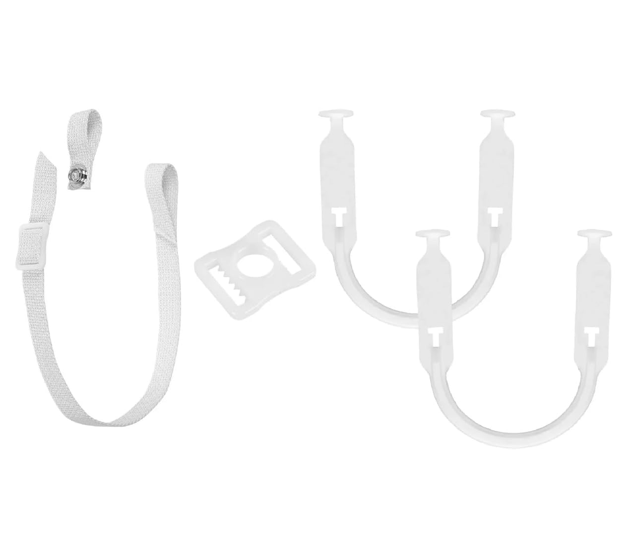 TronX Hockey Helmet Chin Straps + Ear Slings Bundle