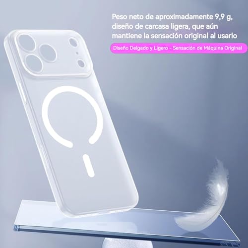 Coque iPhone 17 MagSafe fine mate qui résout les traces et chutes