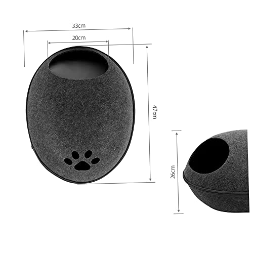 Camnoon Cat Cat Pet Cat Cave Cat Bed Cama para gatos gatinhos