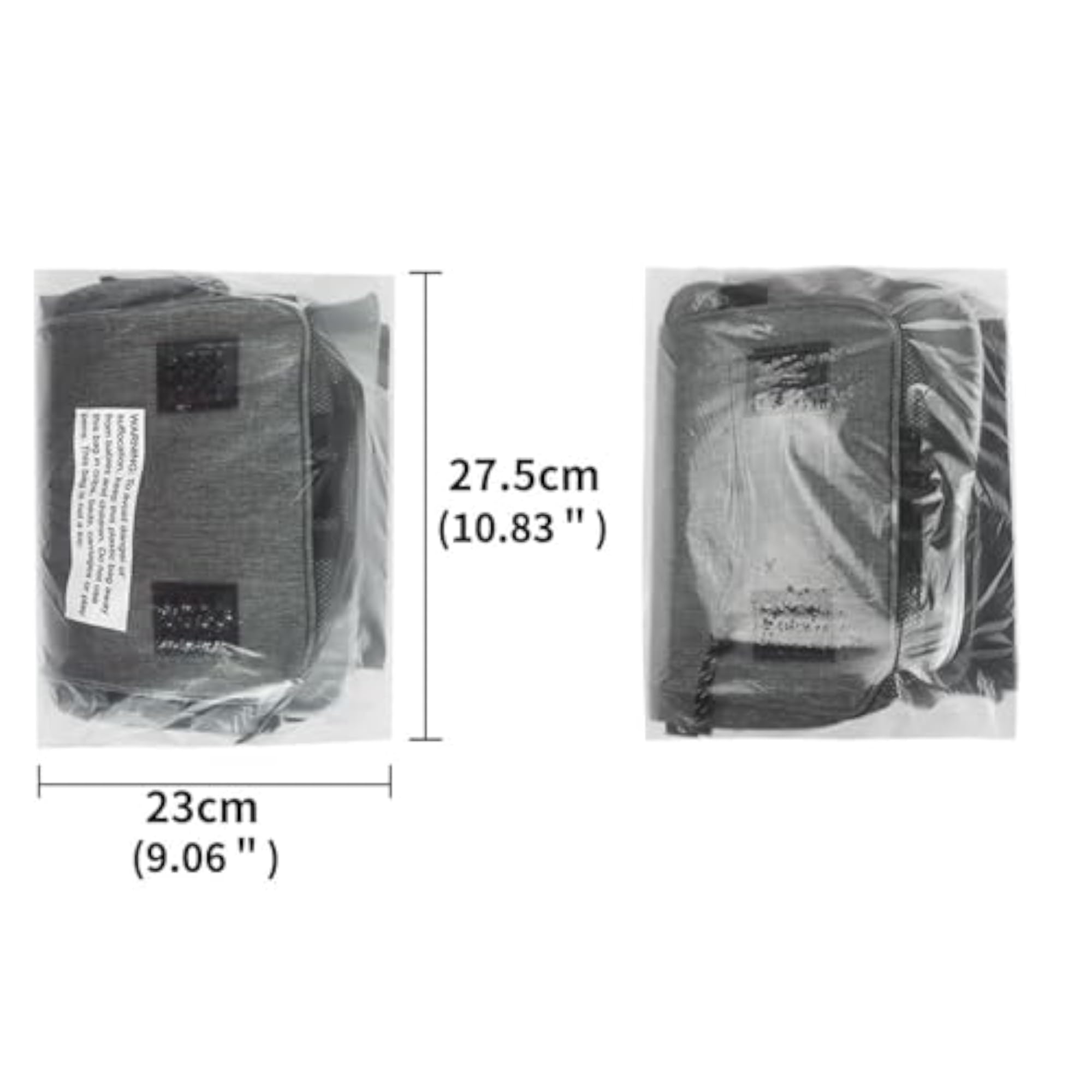 Bowling Bag Shoes Carrier with Adjustable Zipper Tote