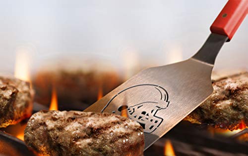 YouTheFan Cleveland Browns Spirit Series 3-teiliges Grillset, Edelstahl, Einheitsgröße 3