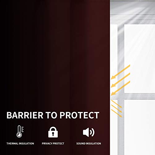 Cortinas, Home cortinas color vino Marca Easy-Going (2)