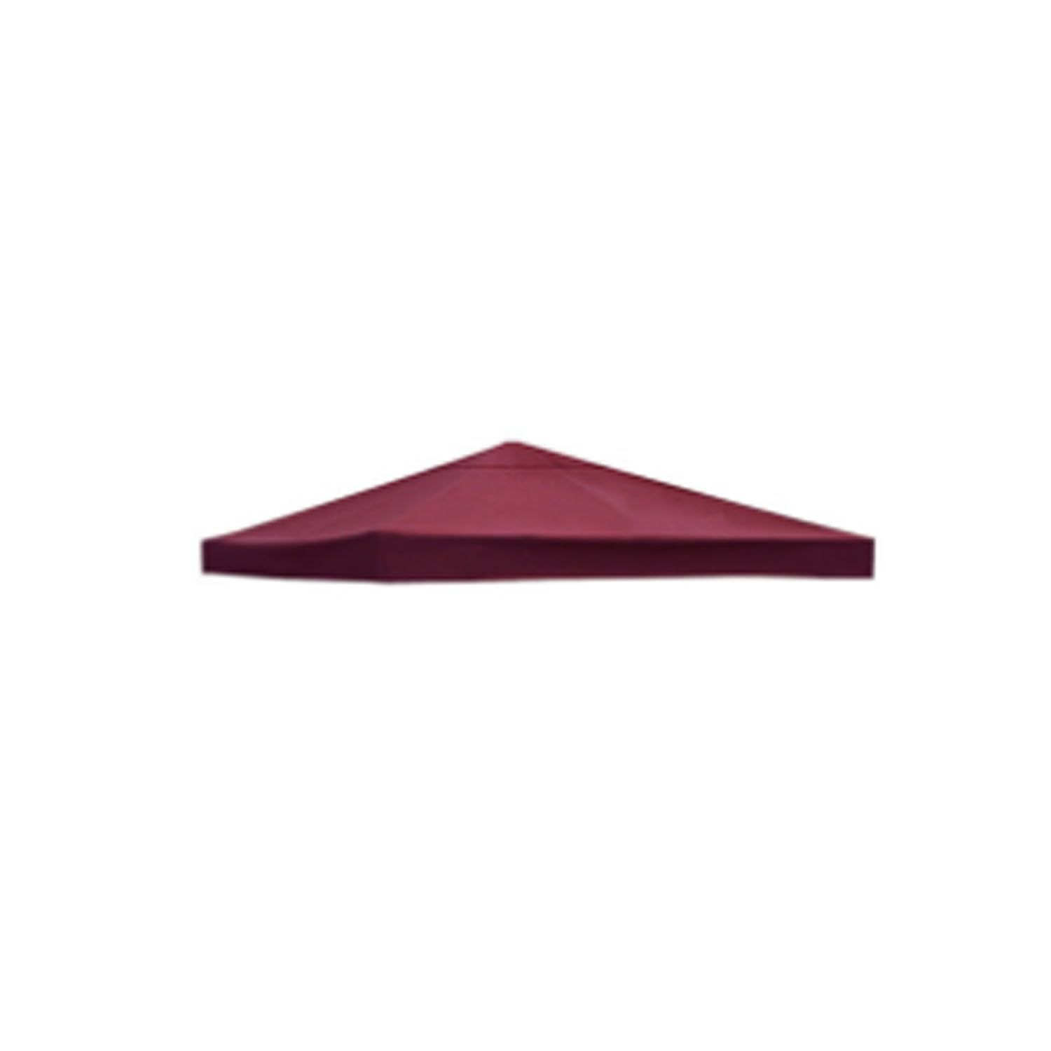 Toile de rechange pavillon 3x3m anti-vent pour supprimer l'effet de serre sous la tonnelle