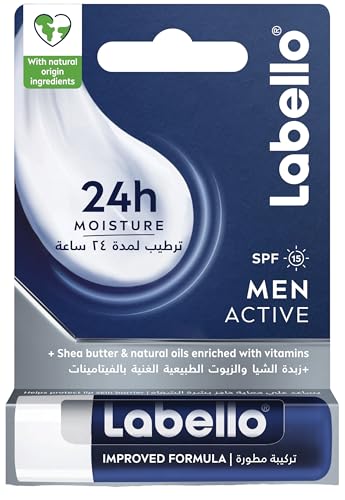 Labello Active Care For Men Lip Balm 4.8g