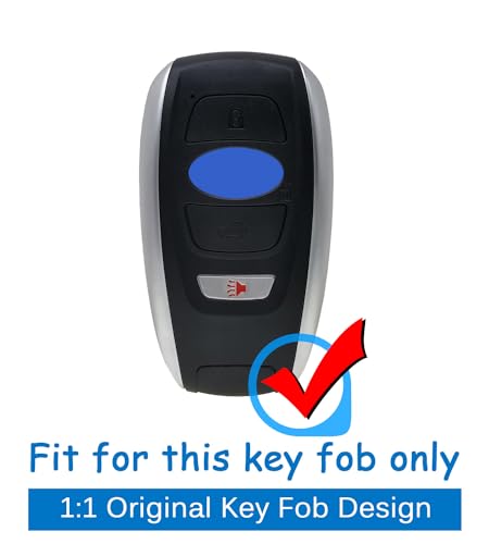 Coque clé Subaru protège boîtier abîmé télécommande 4 boutons - 2