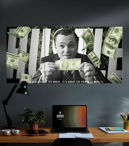 Generic Wolf of Wall Street Wall Posters Set of 3 Pack of 3 - Image 4