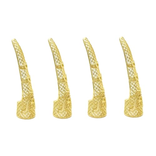 Accessoires d'ongles en cuivre COLLBATH pour jeux de rôle et cosplay réaliste x2