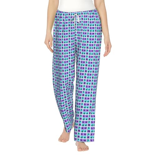 Pantalon de pyjama imprimé gymnastique idéal pour vos soirées cocooning à la maison