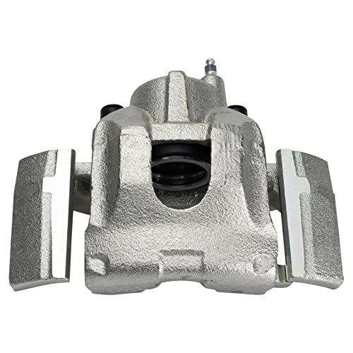Image of TRQ Rear Brake Caliper Set Caliper Brackets Hardware Compatible with 2007-2017 Ford Expedition 2007-2017 Lincoln Navigator