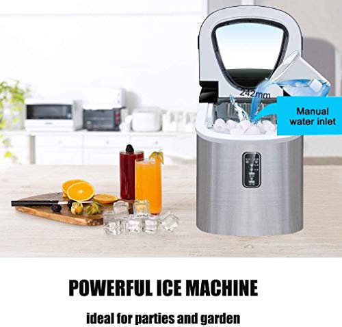 Máquina para Hacer Hielo Portátil de Mostrador 26 lb en 24h miniatura 2