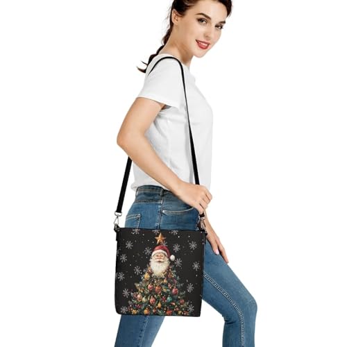 Image of HUGS IDEA Hoho Bag for Women Crossbody Purse Leather Handbags Laides Shoulder Bags