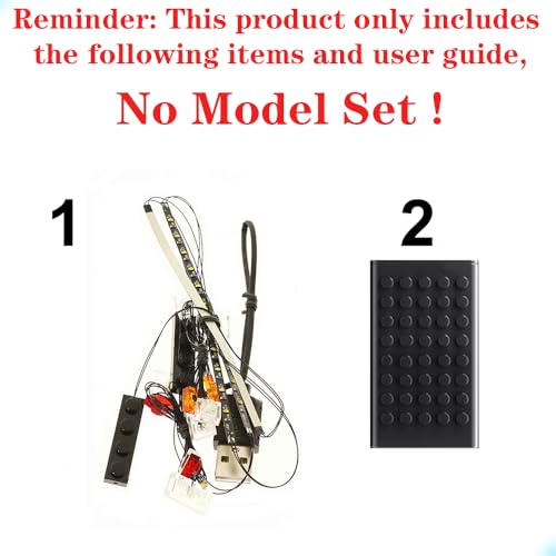 MENZAVA LED Light Set Compatible with LEGO 10337 Lamborghini Countach 5000 Quattrovalvole Icons Building Blocks Model - Image 3