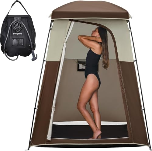 KingCamp Shower Tent, Portable Privacy Tent Outdoor Camping...