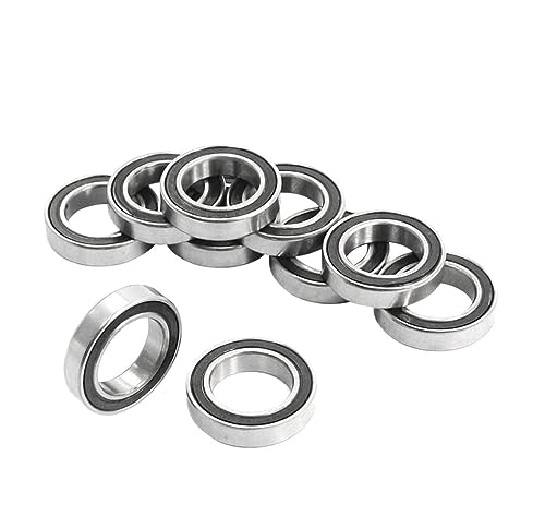 Roulement 6802-2RS 15x24x5mm étanche en métal et bimétal pour outillage et robotique 10 pièces