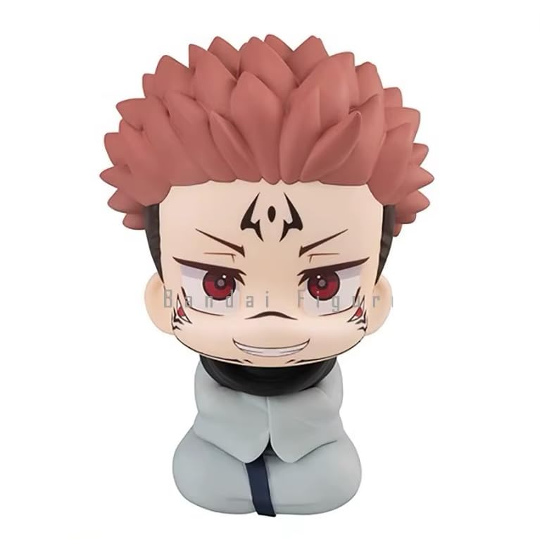 Anime JJK Jujutsu Kaisen Yuji Gojo Megumi Figures - Decorative Collectibles for Jujutsu Kaisen Fans Popular Anime Manga Series (Sukuna Ryomen 11cm)