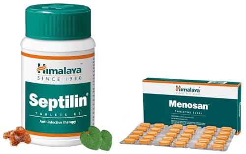 Himalaya Menosan Tablets, Gree, 30 Count, Pack of 2, Green (123456) & Himalaya Septilin Tablets - 60 Tablets (B0CDDMN39Y) Amazon Price History, Amazon Price Tracker